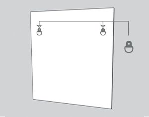 illustration of attaching d-ring hooks